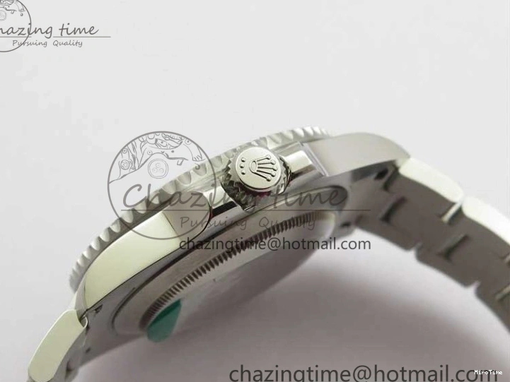 MiroTime 0523 Submariner 116610 LV Green Ceramic ZRF 1:1 Best Edition on SS Bracelet VR3135 (CF Bezel) EasyMatch 2761